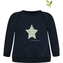 Bluza w kolorze granatowym. Niebieskie bluzy niemowlęce bellybutton, z nadrukiem, z bawełny. W wyprzedaży za 42,95 zł.