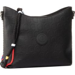 Torebka DESIGUAL - 20SAXPD0 2000. Czarne torebki klasyczne damskie Desigual, bez wzorów, ze skóry ekologicznej, eleganckie, bez dodatków. Za 349,00 zł.