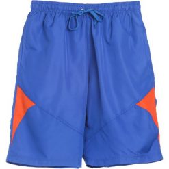 Ciemnoniebieskie Szorty Raindrop. Niebieskie spodenki i szorty męskie Born2be, xl, z aplikacjami. Za 39,99 zł.