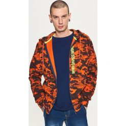 Bluzy męskie: Bluza o kroju comfort – Pomarańczowy