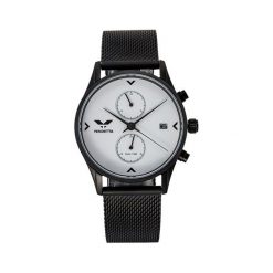 Zegarek Vendetta Zegarek damski Venice white/black mesh VE1010 uniwersalny. Czarne zegarki damskie Vendetta. Za 485,10 zł.