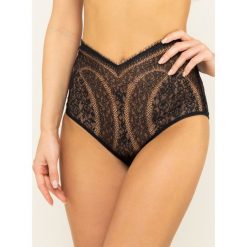 Figi klasyczne z wysokim stanem Calvin Klein Underwear 000QF5411E. Czarne figi damskie Calvin Klein Underwear, xs, bez wzorów, z elastanu. W wyprzedaży za 139,00 zł.