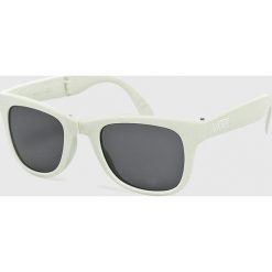 Vans - Okulary. Czarne okulary przeciwsłoneczne męskie marki Vans, z materiału. W wyprzedaży za 69,90 zł.
