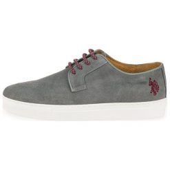 U.S. Polo Assn. Tenisówki Męskie Bilbao 46 Szare. Szare trampki męskie U.S. Polo Assn., bez wzorów, bez zapięcia. Za 469,00 zł.