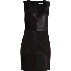 Sukienki: Vila VISONIA PU DRESS P Sukienka letnia black
