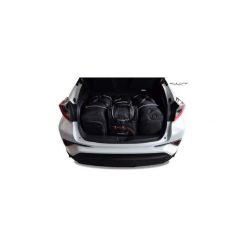 TOYOTA C-HR, 2016- TORBY DO BAGAŻNIKA 4 SZT KJUST - 7041006. Torby podróżne KJUST, bez wzorów, z kauczuku, klasyczne. Za 1039,00 zł.
