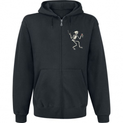 Social Distortion Skelly Torn Logo Bluza z kapturem rozpinana czarny. Brązowe bluzy męskie rozpinane marki Black Premium by EMP, xxl, z kapturem. Za 184,90 zł.