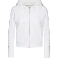 Bluza DEHA DANCE. Białe bluzy damskie Deha, z nadrukiem, z bawełny, bez rękawów, z kapturem. Za 540,00 zł.