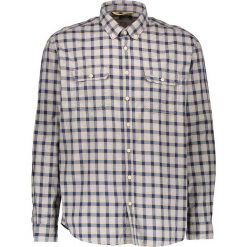 Koszula "Tom" - Regular fit - w kolorze niebiesko-żółto-szarym. Szare koszule męskie xl, w kratkę, z bawełny. W wyprzedaży za 89,95 zł.