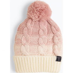 Superdry - Czapka damska, różowy. Różowe czapki damskie marki Superdry, bez wzorów. Za 129,95 zł.