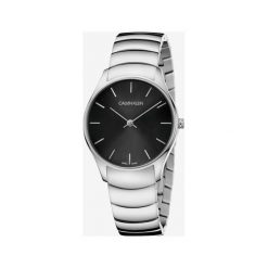 Calvin Klein Classic Too Zegarek Srebrny. Szare zegarki damskie Calvin Klein, srebrne. Za 867,95 zł.