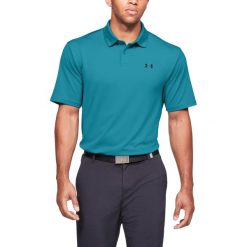 Under Armour Performance Polo Koszulka Niebieski. Niebieskie podkoszulki męskie Under Armour, xl, bez wzorów, z elastanu, bez rękawów. Za 257,95 zł.