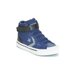 Buty Dziecko Converse PRO BLAZE STRAP MARTIAN LEATHER HI. Niebieskie trampki chłopięce Converse, bez wzorów, bez zapięcia. Za 249,00 zł.