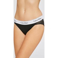 Calvin Klein Underwear - Figi. Czarne figi damskie marki Calvin Klein Underwear, s, z elastanu. Za 89,90 zł.