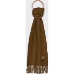 Moschino - Szal. Czerwone szaliki damskie MOSCHINO, z wełny. W wyprzedaży za 269,90 zł.
