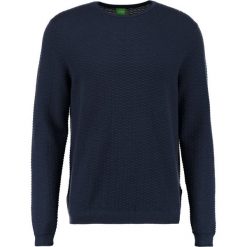 Swetry klasyczne męskie: BOSS Green RATER Sweter dark blue/blue