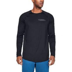 Under Armour MK-1 Koszulka Czarny. Czarne podkoszulki męskie Under Armour, s, z nadrukiem, z elastanu, z długim rękawem. Za 188,95 zł.