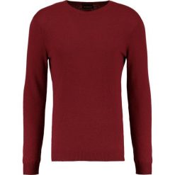 Swetry klasyczne męskie: Sisley Sweter bordeaux