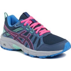 Buty ASICS - Gel-Venture 7 Gs 1014A072 Peacoat/Hot pink 400. Niebieskie buty sportowe damskie Asics, z materiału, sportowe, do biegania. Za 249,00 zł.