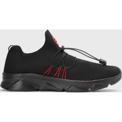 Kazar Studio - Buty. Czarne sneakersy męskie Kazar Studio, z okrągłym noskiem, bez zapięcia. Za 199,90 zł.