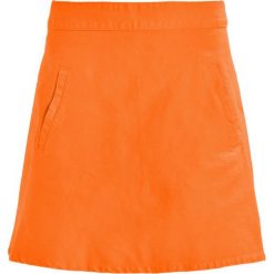 Spódniczki jeansowe: Mads Nørgaard STELLY SHORT Spódnica trapezowa deep orange