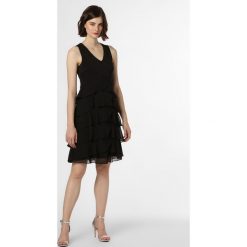 Swing - Sukienka damska, czarny. Czarne sukienki damskie Swing, bez wzorów, eleganckie, bez kołnierzyka, bez rękawów. Za 499,95 zł.