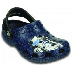 Crocs Buty Classic Star Wars R2D2 c3po Nautical Navy 24-26 (c8/c9). Niebieskie buciki niemowlęce Crocs, z paskami. W wyprzedaży za 99,00 zł.
