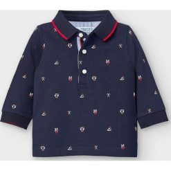 Mayoral - Longsleeve dziecięcy 74-98 cm. Białe t-shirty chłopięce Mayoral, bez wzorów, z elastanu, z długim rękawem. Za 87,90 zł.