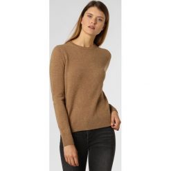 Marie Lund - Sweter damski, beżowy. Brązowe swetry damskie Marie Lund, s, bez wzorów, z wełny, bez rękawów, bez kaptura. Za 249,95 zł.