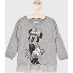 Name it - Bluza dziecięca Disney Minnie Mouse 80-110 cm. Czerwone bluzy dziewczęce Name it, z nadrukiem, z bawełny, bez rękawów, bez kaptura. W wyprzedaży za 49,90 zł.