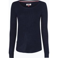 T-shirty damskie: Tommy Jeans - Damska koszulka z długim rękawem, niebieski