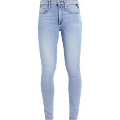 Replay ZACKIE Jeans Skinny Fit blue denim. Niebieskie rurki damskie Replay. W wyprzedaży za 503,10 zł.