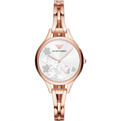 Zegarki damskie: Zegarek EMPORIO ARMANI – Aurora AR11108 Rose Gold/Rose Gold