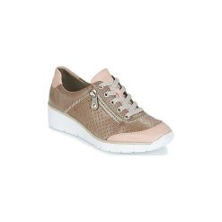 Buty Rieker LENUNE. Pomarańczowe trampki i tenisówki damskie marki Rieker, bez wzorów, bez zapięcia. Za 191,20 zł.