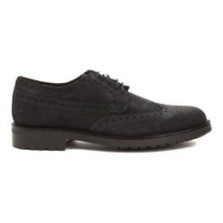Trussardi półbuty męskie R300 FELONICA ciemnoniebieskie 44. Niebieskie półbuty męskie Trussardi, bez wzorów, bez zapięcia. Za 449,00 zł.