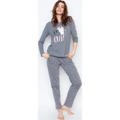 Etam - Piżama + bluza piżamowa Martin. Białe piżamy damskie marki Etam, m, z bawełny. W wyprzedaży za 159,90 zł.