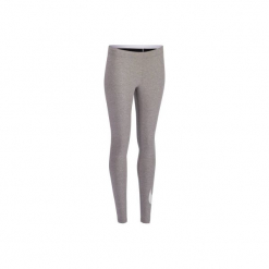 Legginsy do gimnastyki i pilatesu damskie. Szare legginsy damskie marki Nike, xs, z bawełny. W wyprzedaży za 69,99 zł.