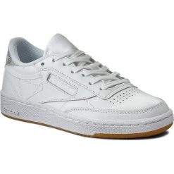 DAMSKIE BUTY REEBOK CLUB C 85 DIAMOND (37,5). Buty sportowe damskie Reebok, bez wzorów, ze skóry, klasyczne, tenisowe, reebok club. W wyprzedaży za 249,99 zł.