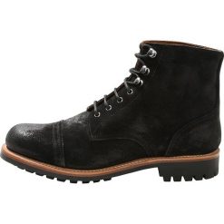 Botki męskie: Grenson RADLEY Botki sznurowane black burnishing