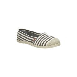 Trampki i tenisówki damskie: Espadryle Mckey Szare tenisówki espadryle w paski DTN182/17GR