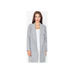 Płaszcz M531 Szary. Szare płaszcze damskie FIGL, xl, bez wzorów, z wiskozy. Za 249,00 zł.