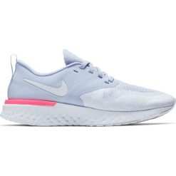 Buty Nike Odyssey React Flyknit 2 W Lodowo-Sine. Niebieskie buty sportowe damskie Nike, bez wzorów, z syntetyku, do biegania. Za 459,99 zł.