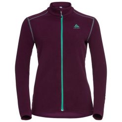 Odlo Bluza tech. Odlo Midlayer full zip LE TOUR - 528241 - 528241/30305/S. Brązowe bluzy sportowe damskie marki Odlo, s. Za 215,29 zł.