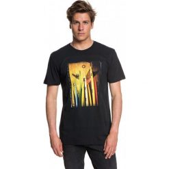 Quiksilver T-Shirt Męski Quivcentralss M Tees kvj0 Czarny L. Czarne koszulki męskie Quiksilver, m, z nadrukiem, z bawełny, bez kołnierzyka, z krótkim rękawem, krótkie. W wyprzedaży za 69,00 zł.