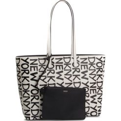Torebka DKNY - R91AN756 Wht/Black 123. Czarne torebki klasyczne damskie DKNY, bez wzorów, ze skóry ekologicznej, klasyczne, bez dodatków. W wyprzedaży za 449,00 zł.