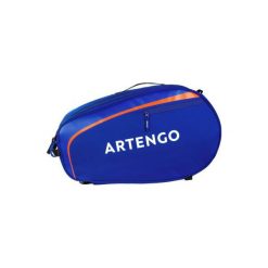 Torba tenis i inne sporty rakietowe 100 S. Niebieskie torby męskie sportowe ARTENGO, bez wzorów, z poliesteru, sportowe. Za 69,99 zł.
