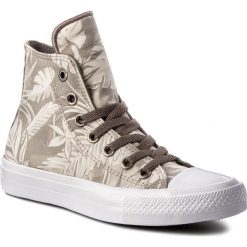 Trampki CONVERSE - Ctas II Hi 555983C Malt/Buff/White. Zielone półbuty damskie marki Converse, bez wzorów, z gumy, bez zapięcia. W wyprzedaży za 189,00 zł.