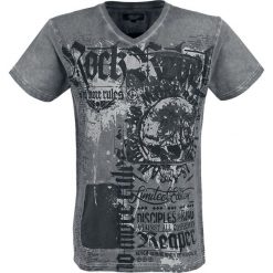 T-shirty męskie: Rock Rebel by EMP Heavy Soul T-Shirt szary