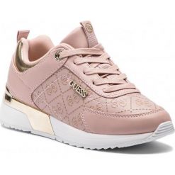 Sneakersy GUESS - Marlyn FL5MRL FAL12 BLUSH. Różowe półbuty damskie Guess, ze skóry ekologicznej. Za 529,00 zł.