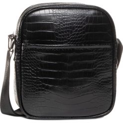 Saszetka LANETTI - BMR-U-002-10-04 Black. Czarne torby męskie skórzane Lanetti, bez wzorów, ze skóry ekologicznej, młodzieżowe. Za 99,99 zł.